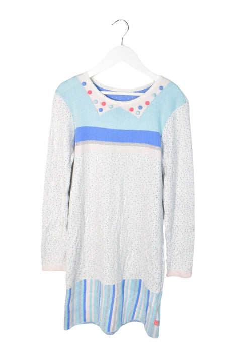 A Blue Long Sleeve Dresses from Billieblush in size 10Y for girl. (Front View)
