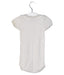 A Grey Short Sleeve Bodysuits from Petit Bateau in size 6-12M for neutral. (Front View)