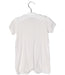 A White Short Sleeve Rompers from Petit Bateau in size 3-6M for girl. (Front View)