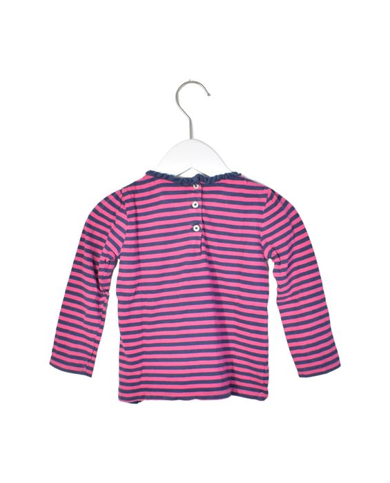 A Pink Long Sleeve Tops from Ralph Lauren in size 18-24M for girl. (Back View)