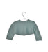 A Green Cardigans from dulces in size 6-12M for girl. (Back View)