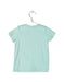 A Teal Short Sleeve T Shirts from Seed in size 3-6M for boy. (Back View)