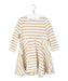 A White Long Sleeve Dresses from Petit Bateau in size 12-18M for girl. (Front View)
