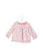 A White Long Sleeve Tops from Monsoon in size 12-18M for girl. (Front View)