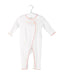 A White Long Sleeve Jumpsuits from Kingkow in size 0-3M for neutral. (Front View)