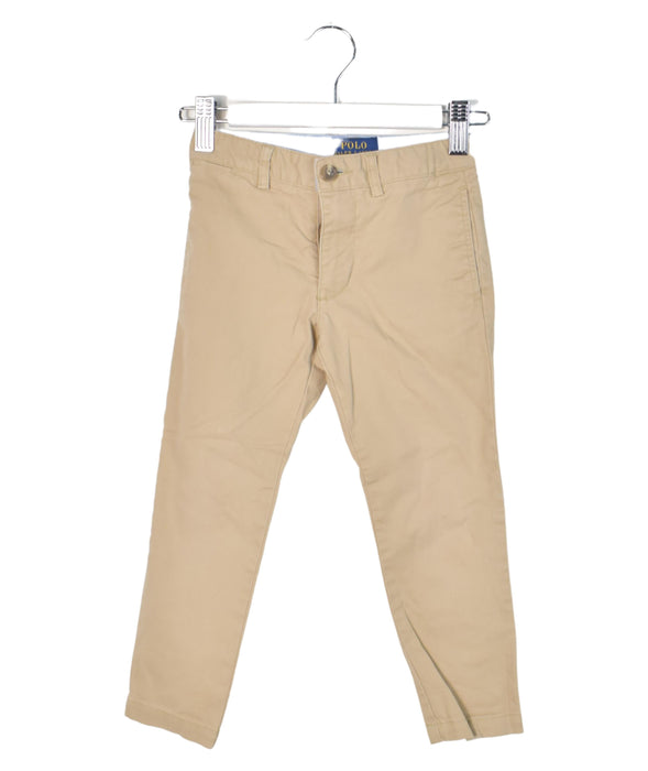 A Brown Casual Pants from Polo Ralph Lauren in size 3T for boy. (Back View)