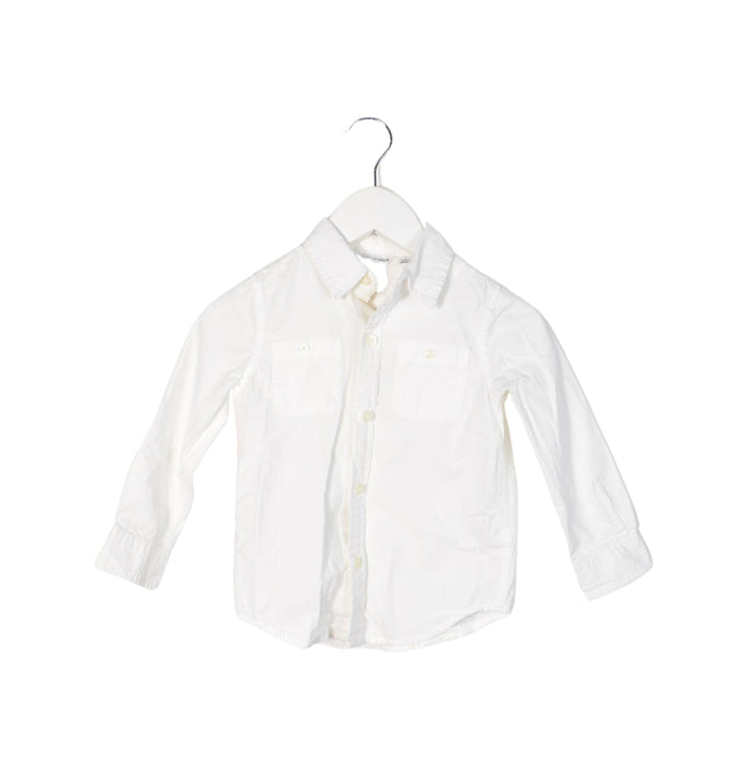 A White Shirts from Janie & Jack in size 2T for boy. (Back View)