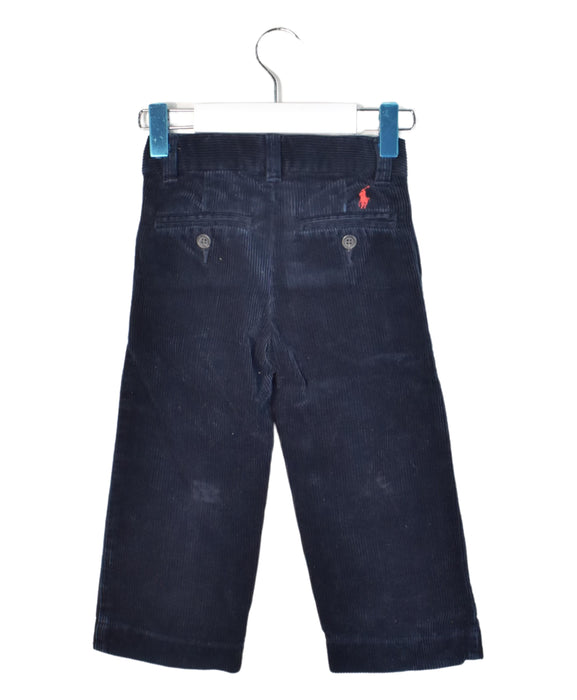 A Navy Casual Pants from Polo Ralph Lauren in size 2T for boy. (Front View)