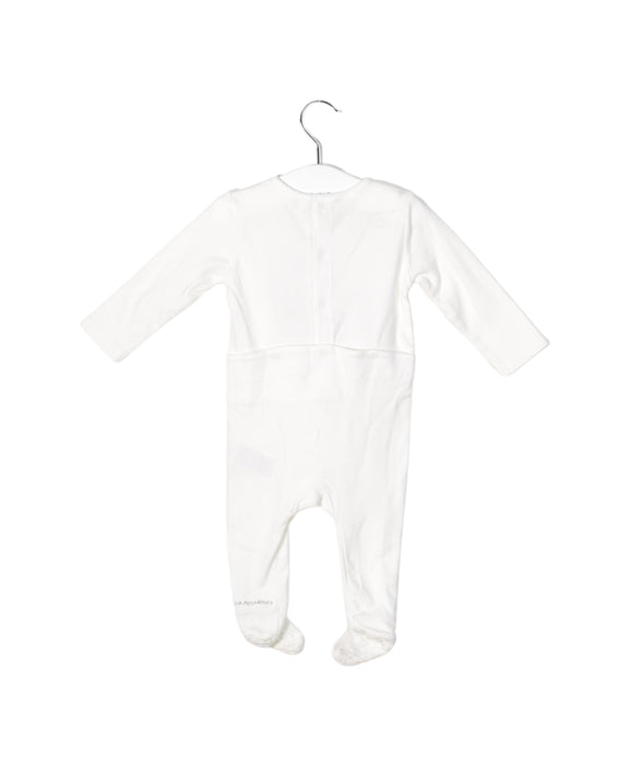 A White Long Sleeve Jumpsuits from Stella McCartney in size 3-6M for neutral. (Front View)
