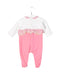 A White Long Sleeve Jumpsuits from Mayoral in size 0-3M for girl. (Back View)