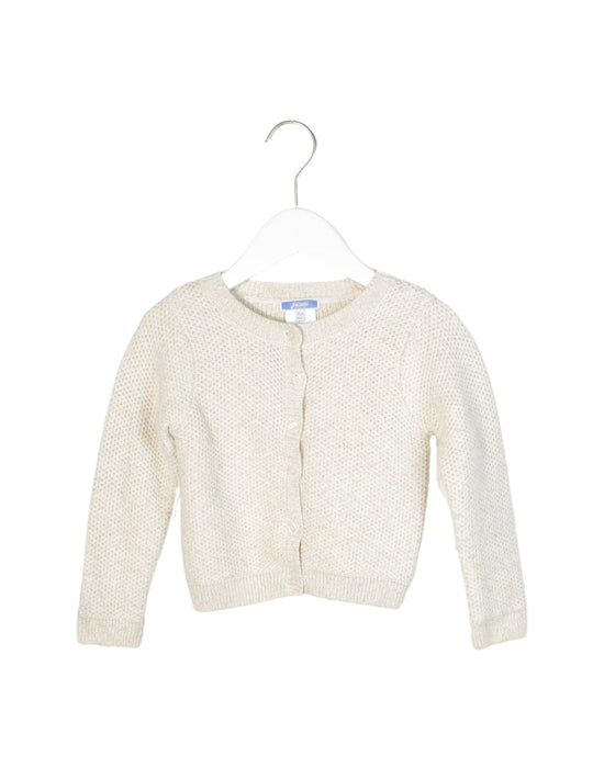 A Ivory Cardigans from Jacadi in size 3T for girl. (Back View)