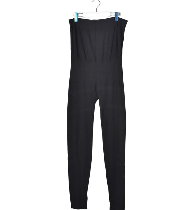 A Black Leggings from Seraphine in size L for maternity. (Front View)