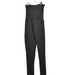 A Black Leggings from Seraphine in size L for maternity. (Front View)