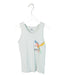 A Blue Sleeveless Tops from Petit Bateau in size 6T for neutral. (Back View)