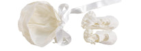 A White Dress Sets from La Chatelaine in size Newborn for girl. 