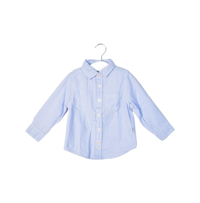 A Blue Shirts from Jacadi in size 2T for boy. (Back View)