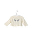 A Beige Cardigans from Chateau de Sable in size 0-3M for girl. (Back View)