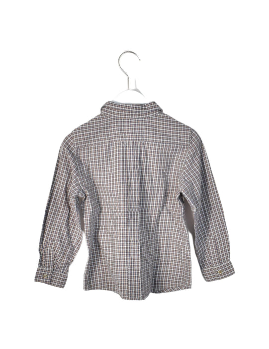A Brown Shirts from Bonpoint in size 4T for boy. (Back View)