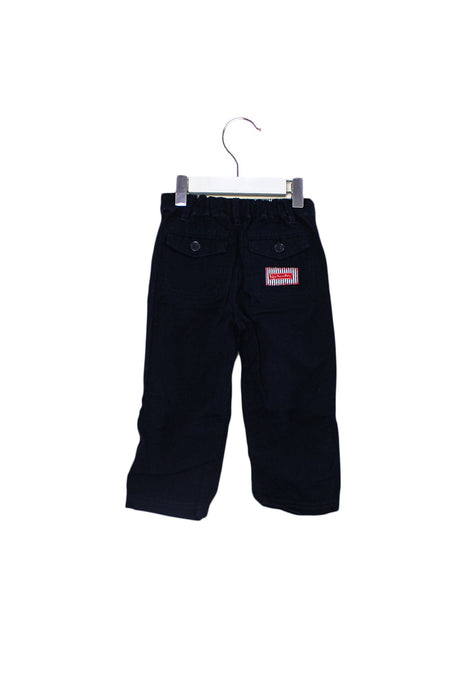A Navy Casual Pants from Jojo Maman Bébé in size 18-24M for boy. (Back View)