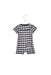A Blue Short Sleeve Rompers from Milk on the Rocks in size 0-3M for boy. (Back View)