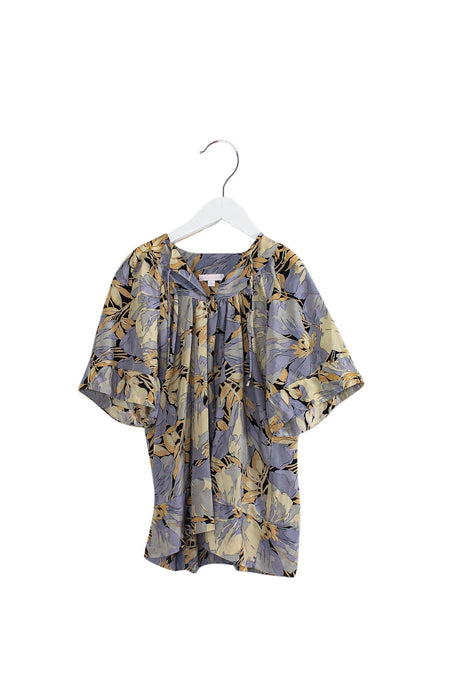 A Purple Short Sleeve Tops from Zimmermann in size 4T for girl. (Front View)