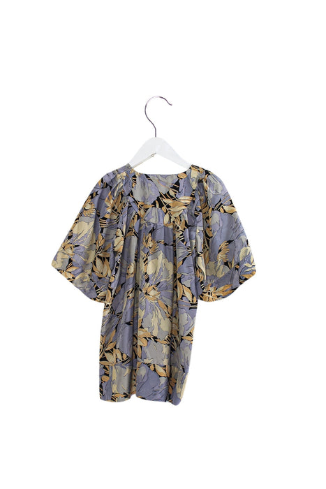 A Purple Short Sleeve Tops from Zimmermann in size 4T for girl. (Back View)