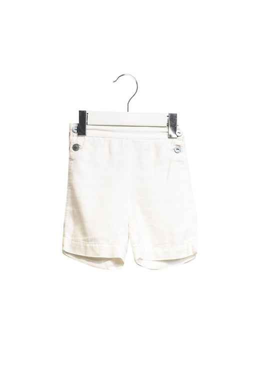 A White Shorts from Jacadi in size 3-6M for girl. (Back View)