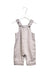 A Beige Long Overalls from Jacadi in size 3-6M for girl. (Back View)