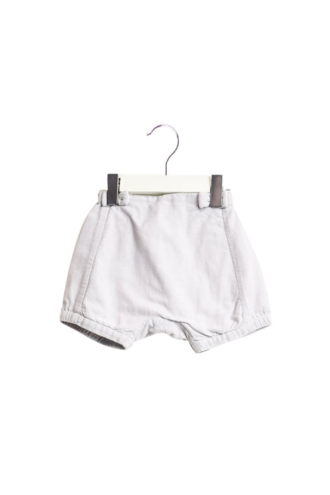 A Grey Shorts from Jacadi in size 6-12M for girl. (Back View)