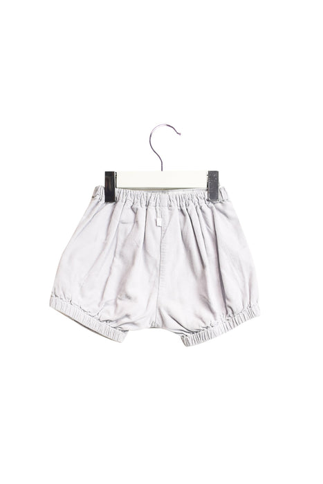 A Grey Shorts from Jacadi in size 6-12M for girl. (Front View)