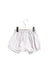 A Grey Shorts from Jacadi in size 6-12M for girl. (Front View)