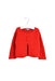 A Red Cardigans from Jacadi in size 6-12M for girl. (Back View)