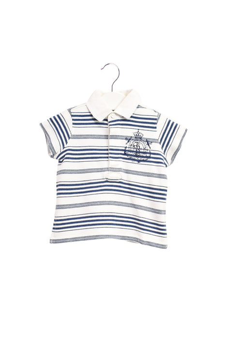 A Multicolour Short Sleeve Polos from Ralph Lauren in size 6-12M for boy. (Front View)