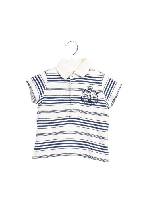 A Multicolour Short Sleeve Polos from Ralph Lauren in size 6-12M for boy. (Front View)