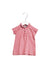 A Multicolour Short Sleeve Polos from Petit Bateau in size 3-6M for girl. (Front View)