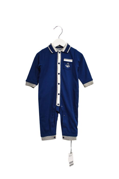 A Multicolour Long Sleeve Jumpsuits from Chickeeduck in size 3-6M for boy. (Front View)