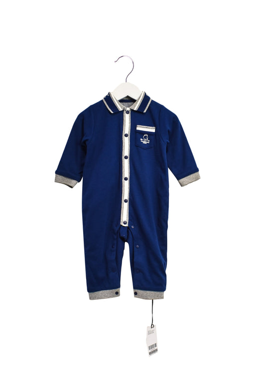 A Multicolour Long Sleeve Jumpsuits from Chickeeduck in size 3-6M for boy. (Front View)