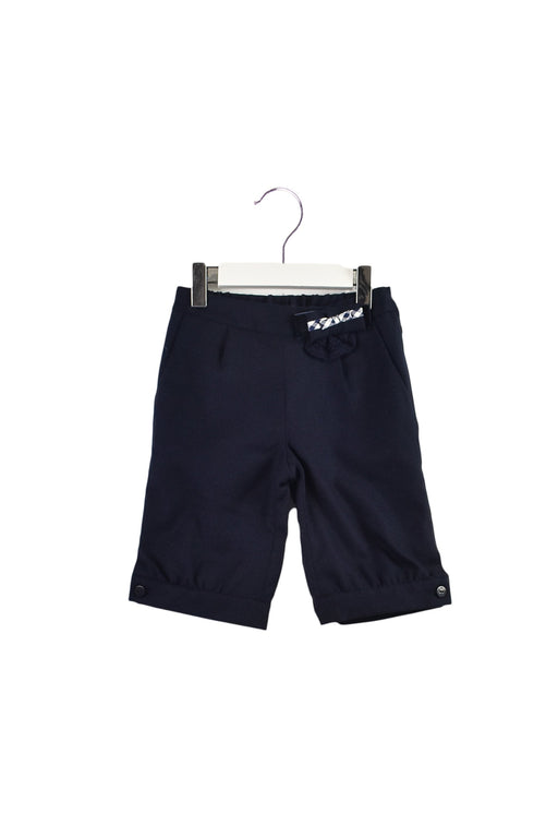 A Navy Shorts from Nicholas & Bears in size 3T for girl. (Back View)