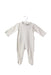 A White Long Sleeve Jumpsuits from Jacadi in size 3-6M for girl. (Front View)