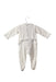 A White Long Sleeve Jumpsuits from Jacadi in size 3-6M for girl. (Back View)