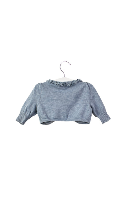 A Blue Cardigans from Nicholas & Bears in size 6-12M for girl. (Back View)