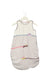 A White Sleepsacs from Jacadi in size 3-6M for girl. (Front View)