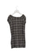 A Grey Short Sleeve Dresses from Bonpoint in size 6T for girl. (Back View)