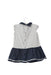 A Red Dress Sets from Tutto Piccolo in size 6-12M for girl. (Back View)