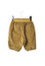 A Brown Casual Pants from Jacadi in size 0-3M for boy. (Front View)
