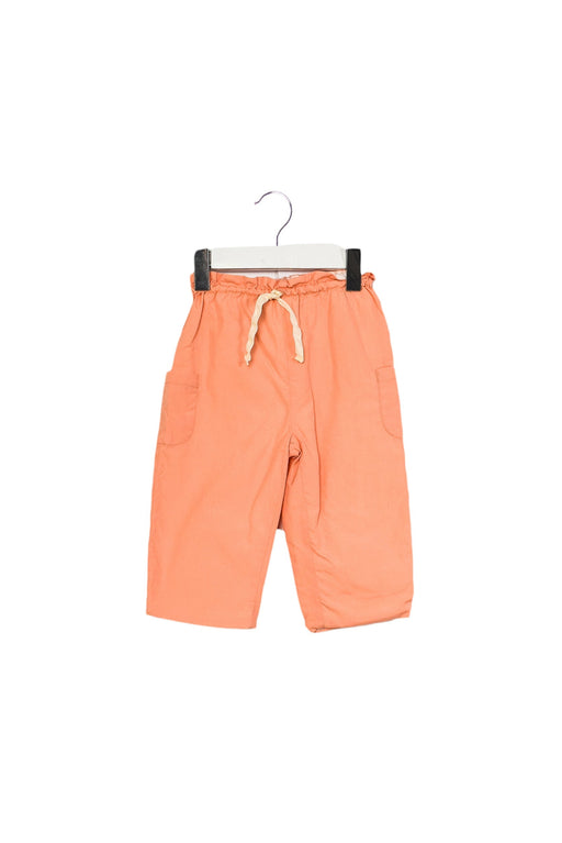 A Pink Casual Pants from Marie Chantal in size 6-12M for girl. (Front View)