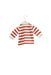 A Red Long Sleeve Polos from Jacadi in size 3-6M for boy. (Front View)