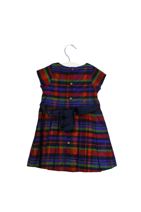 A Multicolour Short Sleeve Dresses from Jacadi in size 6-12M for girl. (Back View)