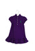 A Purple Short Sleeve Dresses from Ralph Lauren in size 6-12M for girl. (Front View)