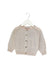 A Pink Cardigans from Molo in size 3-6M for girl. (Front View)